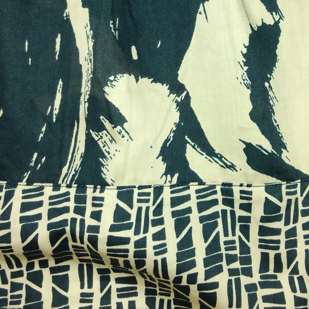 St. John's Bay Printed cotton skirt - Picture 3 of 4